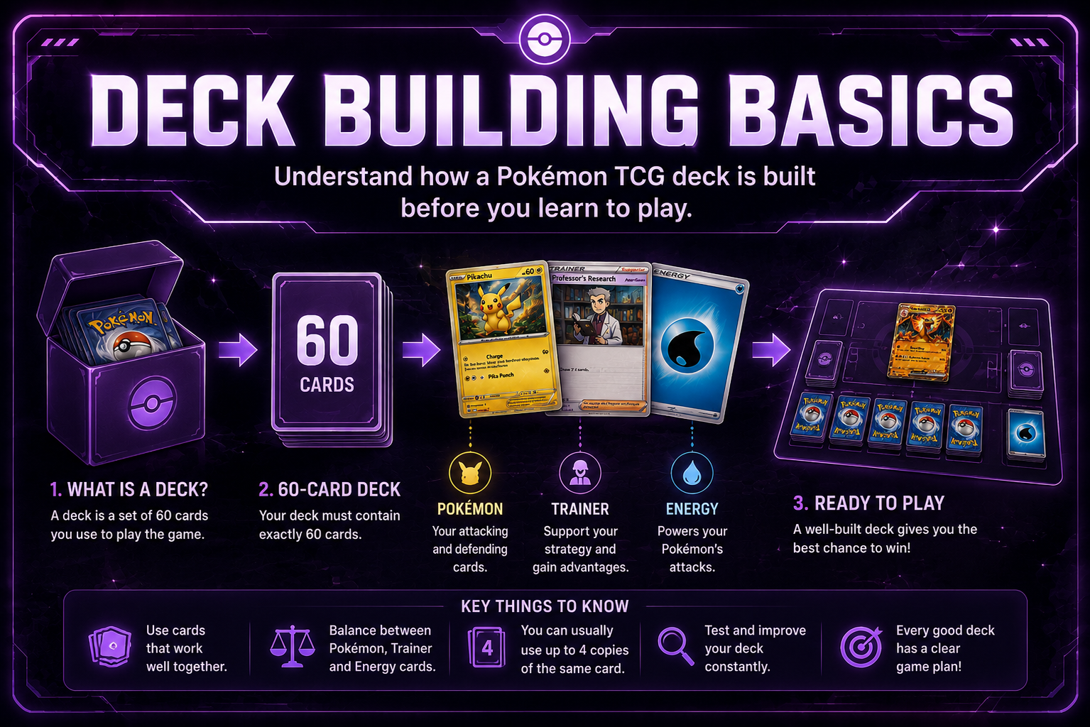 Pokémon TCG deck building basics