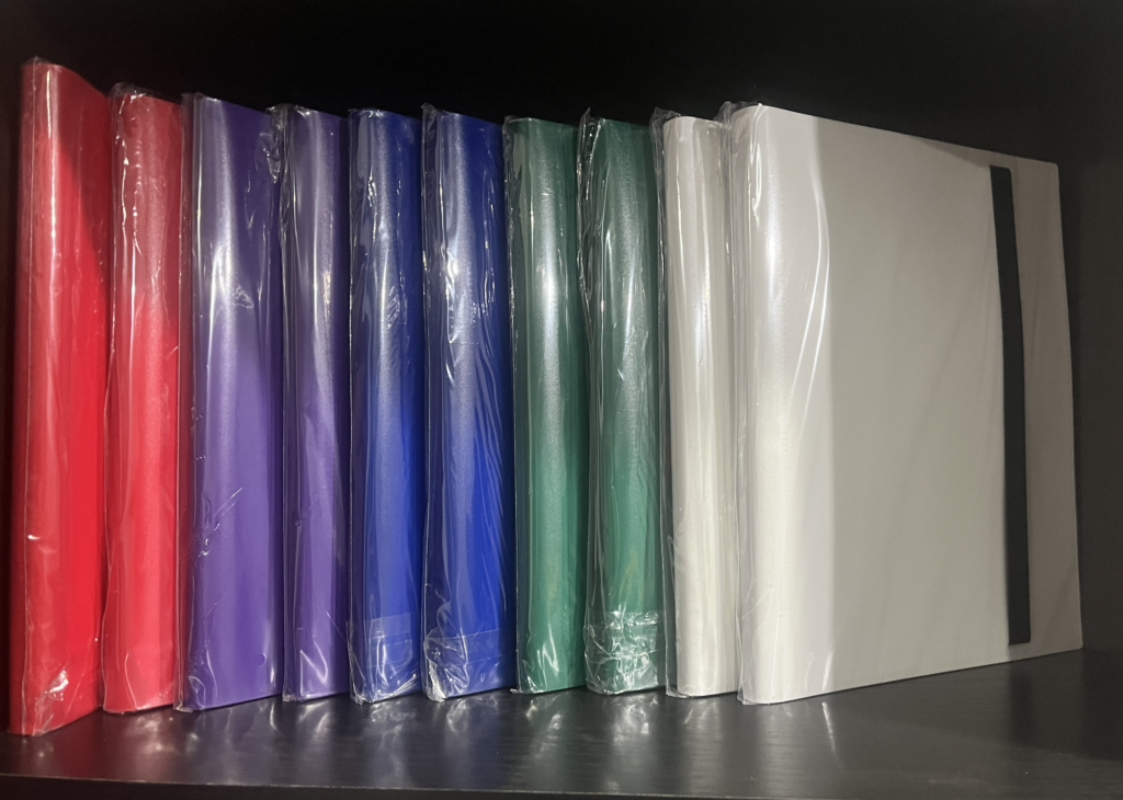 9-Pocket Trading Card Binder – Assorted Colours