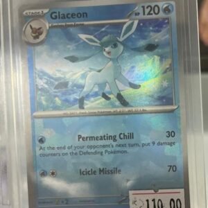 Glaceon 025/131 Poké Ball Reverse Holo Prismatic Evolutions Pokémon TCG card