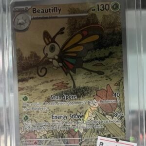 Beautifly 219/217 Ascended Heroes Illustration Rare Pokémon TCG card