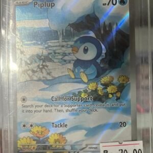 Piplup 098/094 Illustration Rare Phantasmal Flames Pokémon TCG card