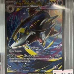 Mega Sharpedo ex 127/094 Special Illustration Rare Phantasmal Flames Pokémon TCG card