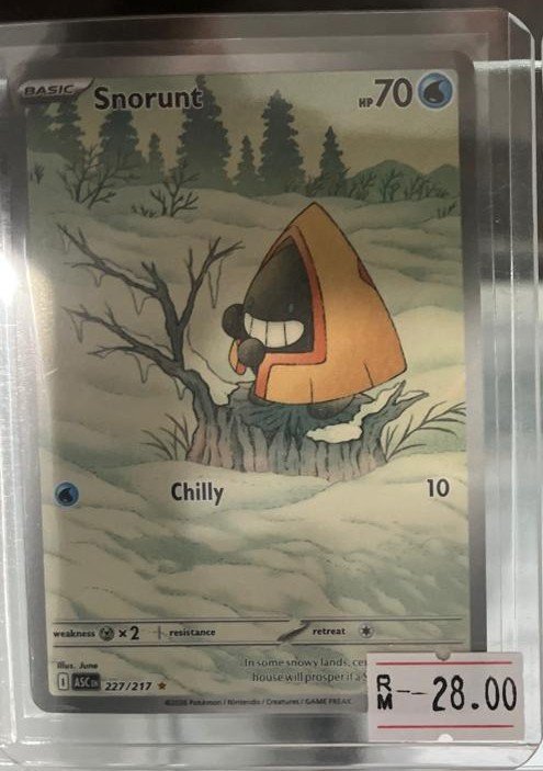 Snorunt 227/217 Ascended Heroes Illustration Rare Pokémon TCG card