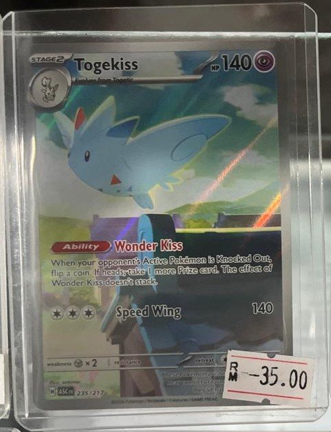 Togekiss 235/217 Ascended Heroes Illustration Rare Pokémon TCG card